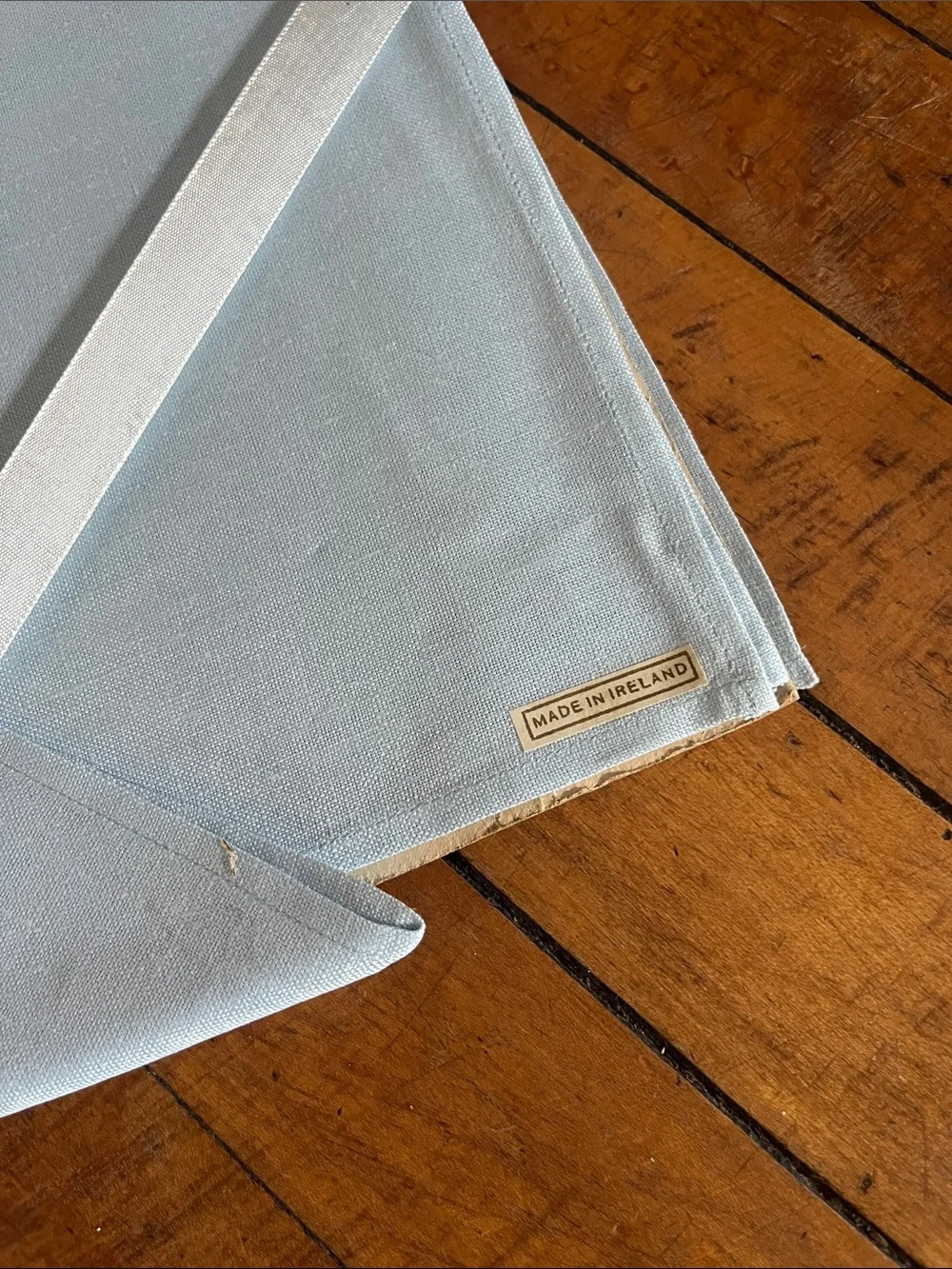 Ireland Light Blue placemats & napkins